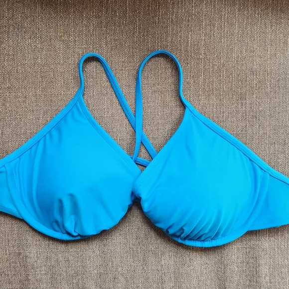 Body Glove Bright Turquoise Bikini Top - Picture 3 of 5